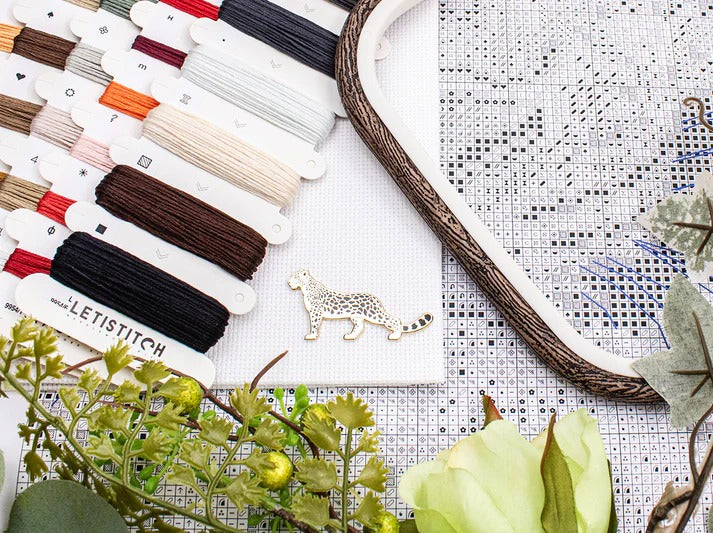 Wild Beauty Cross Stitch Kit - Letitstitch