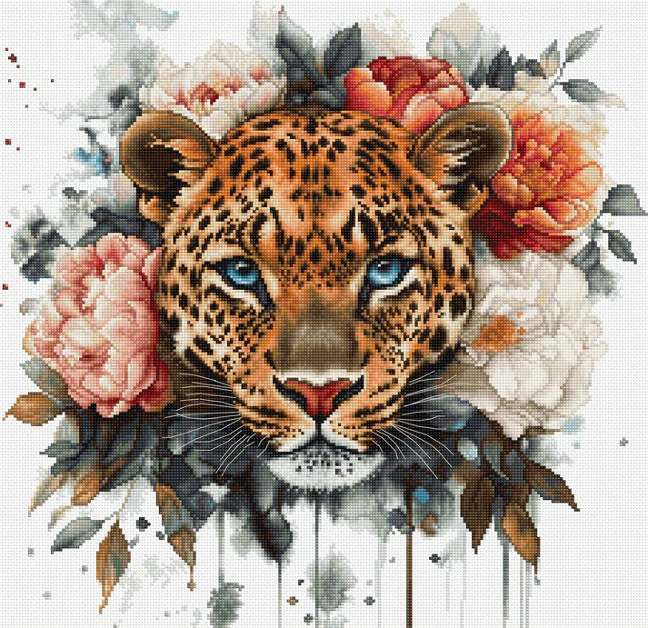 Wild Beauty Cross Stitch Kit - Letitstitch