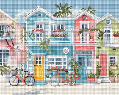 Beach Bliss Cross Stitch Kit - Letitstitch