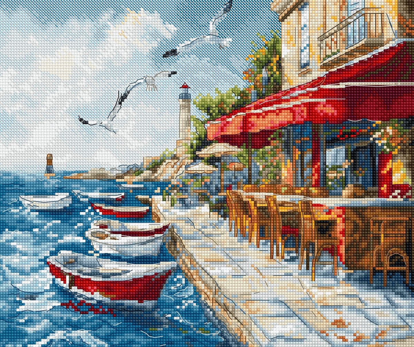Harbour Breeze Cross Stitch Kit - Letitstitch