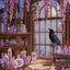 Raven's Library Cross Stitch Kit - Letitstitch