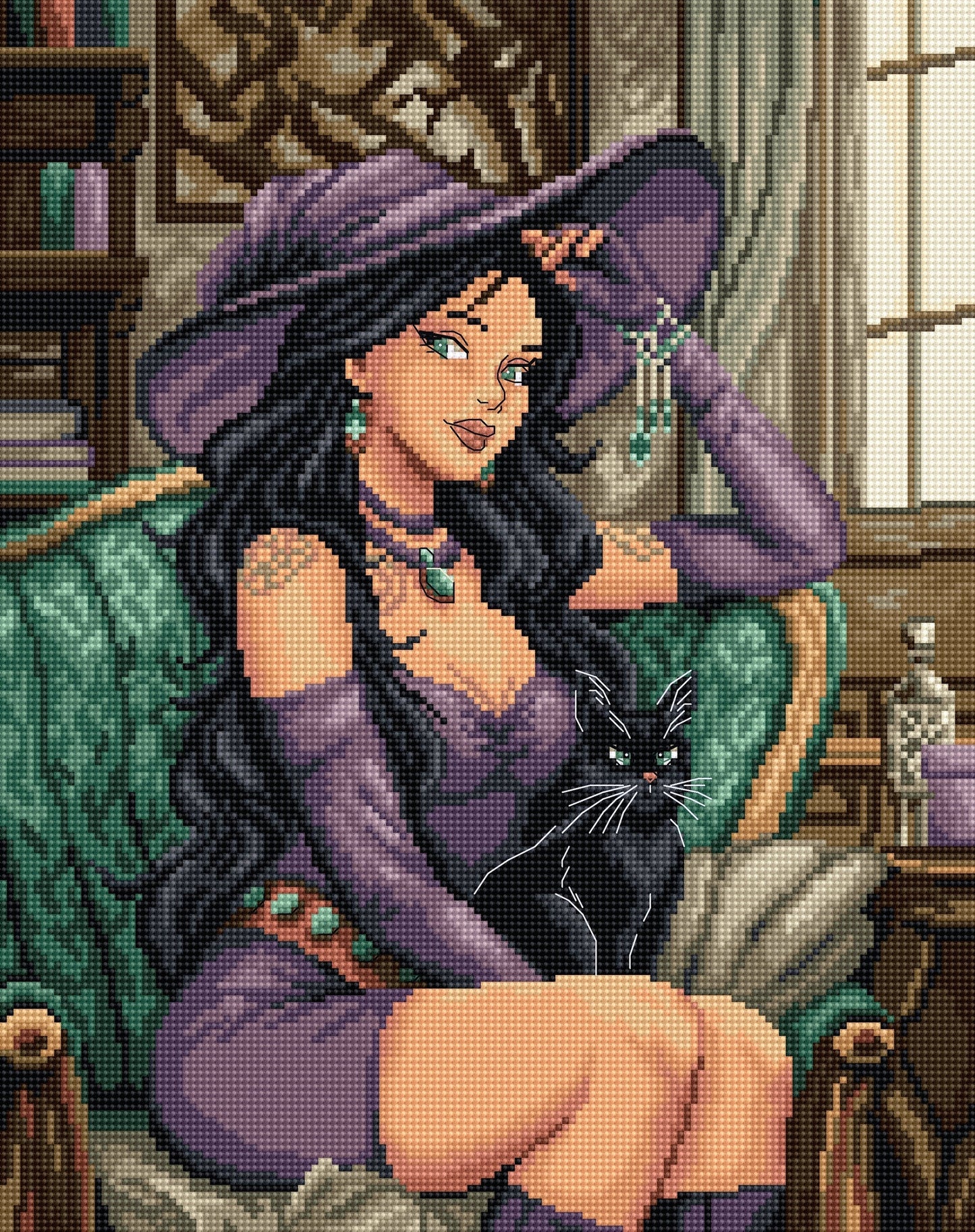 Familiar's Favorite Cross Stitch Kit - Letitstitch