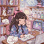 Midnight Magic Notes Cross Stitch Kit - Letitstitch
