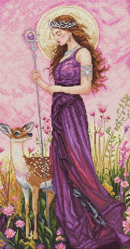 Goddess of Spring Cross Stitch Kit - Letitstitch