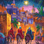 Three Kings Cross Stitch Kit - Letitstitch