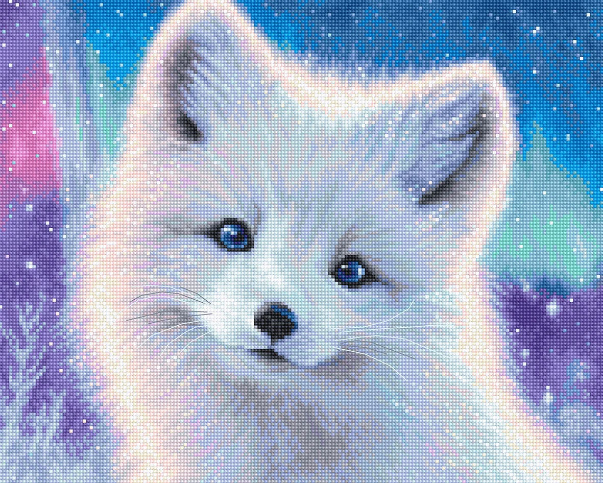 Arctic Foxy Cross Stitch Kit - Letitstitch