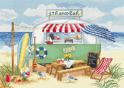 Strandbar Cross Stitch Kit - Letitstitch