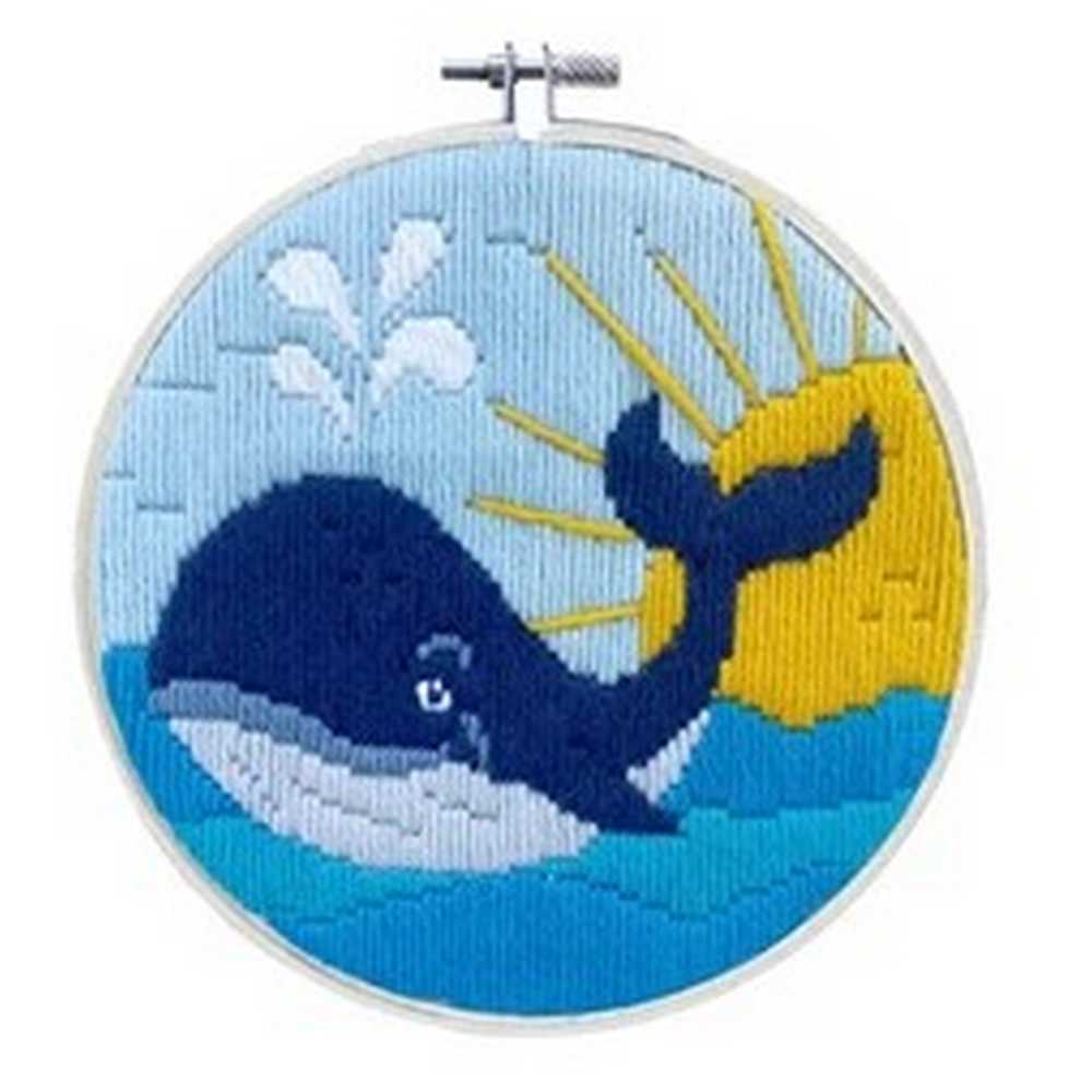 Whale Song Long Stitch Kit - Needleart World