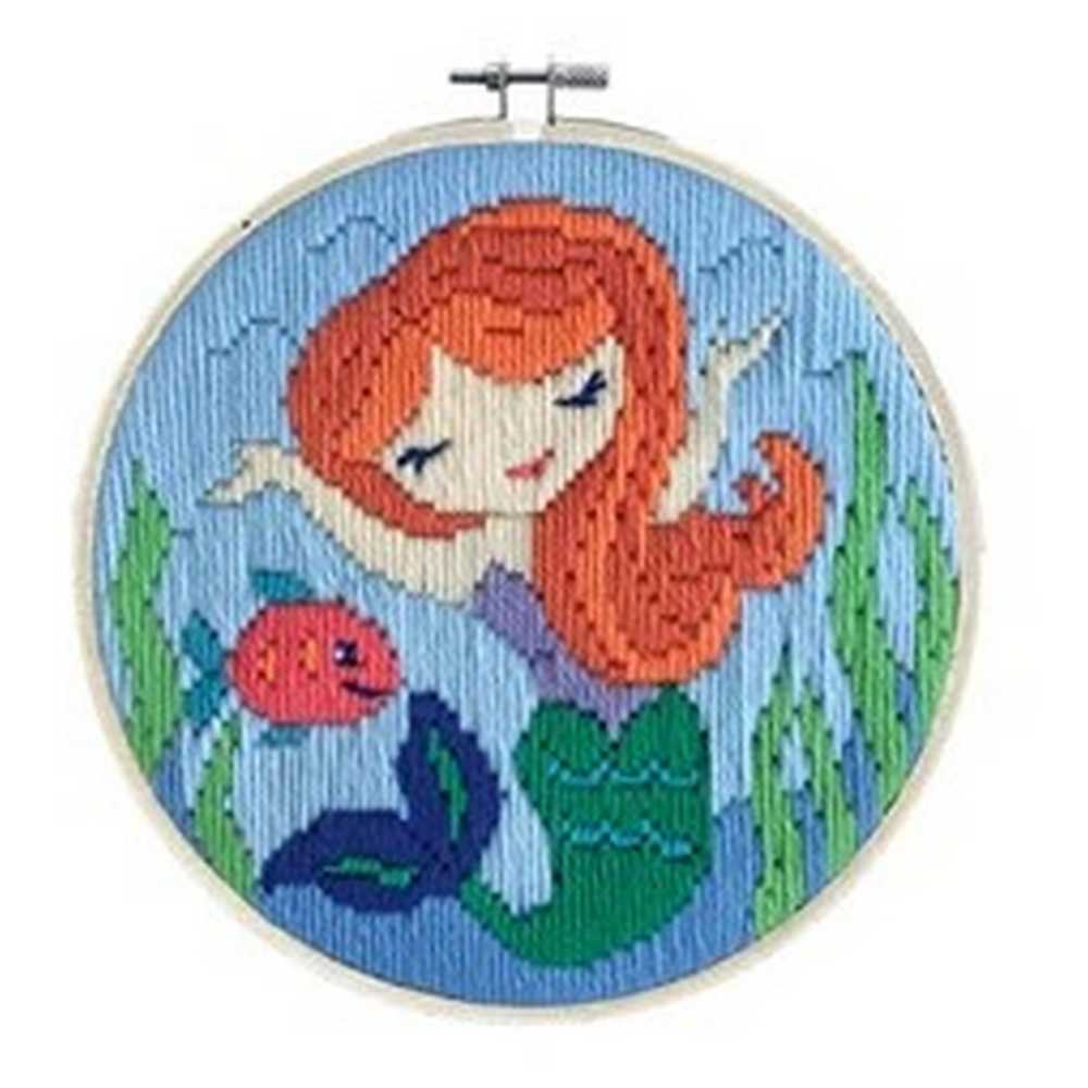 Mermaid Song Long Stitch Kit - Needleart World