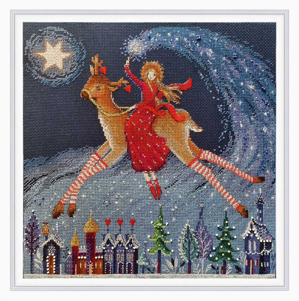 Starry Blizzard Cross Stitch Kit ~ RTO