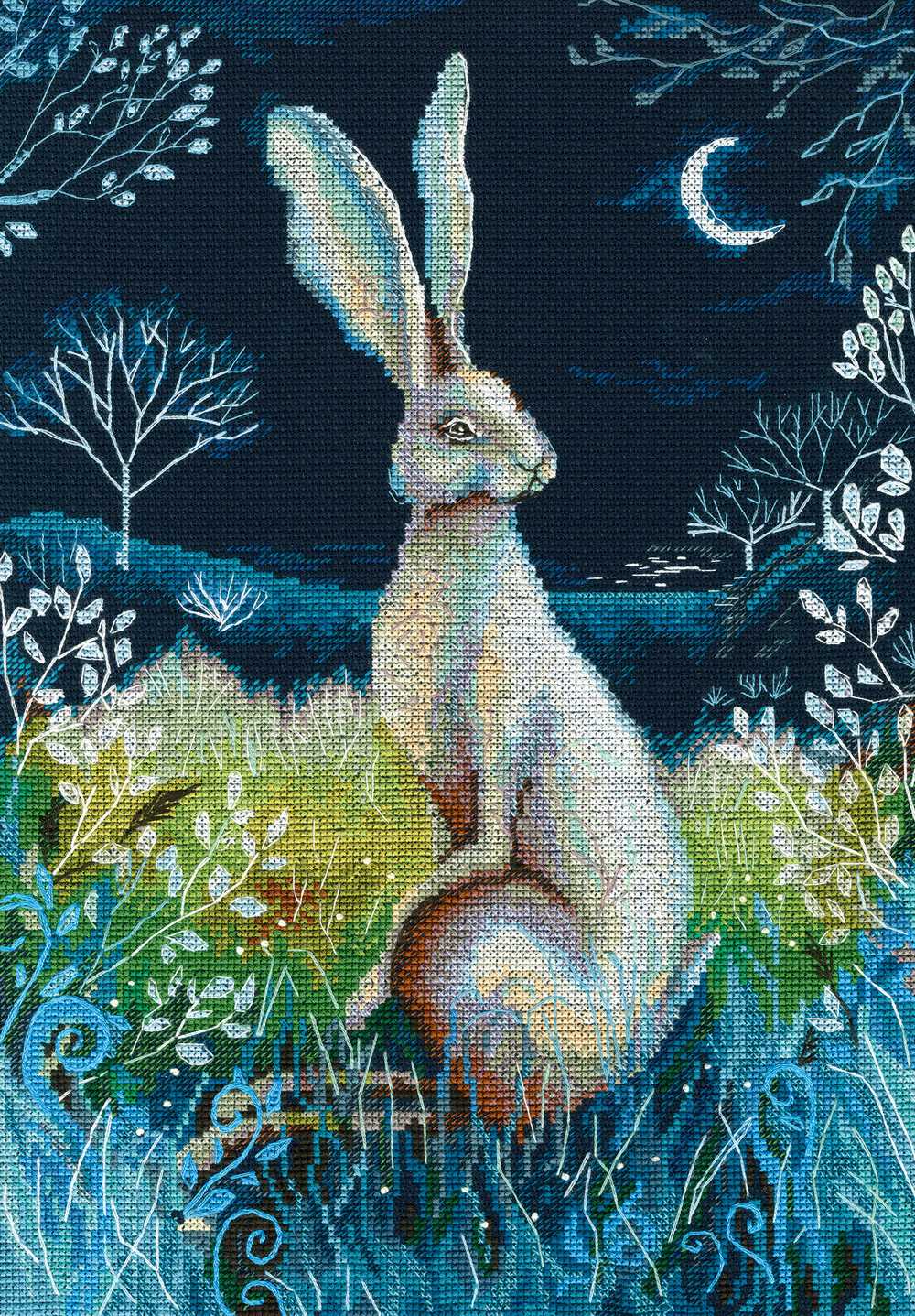 Hare By Night Cross Stitch Kit ~ RTO