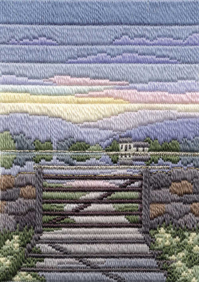 Long Stitch Seasons - Spring Evening by Derwentwater Designs
