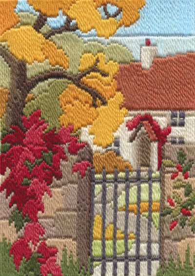 Long Stitch Seasons - Autumn Garden by Derwentwater Designs