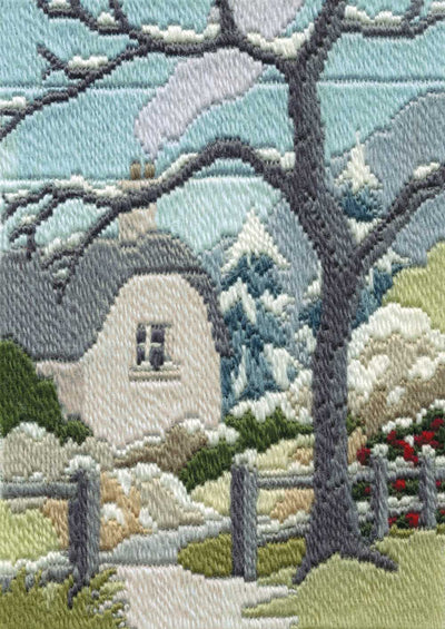Long Stitch Seasons - Winter Garden by Derwentwater Designs