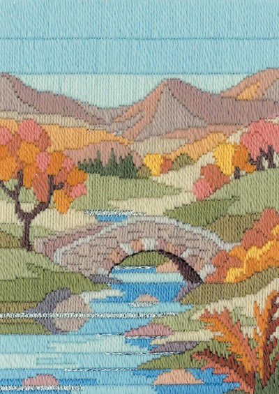 Long Stitch Seasons - Mountain Autumn by Derwentwater Designs