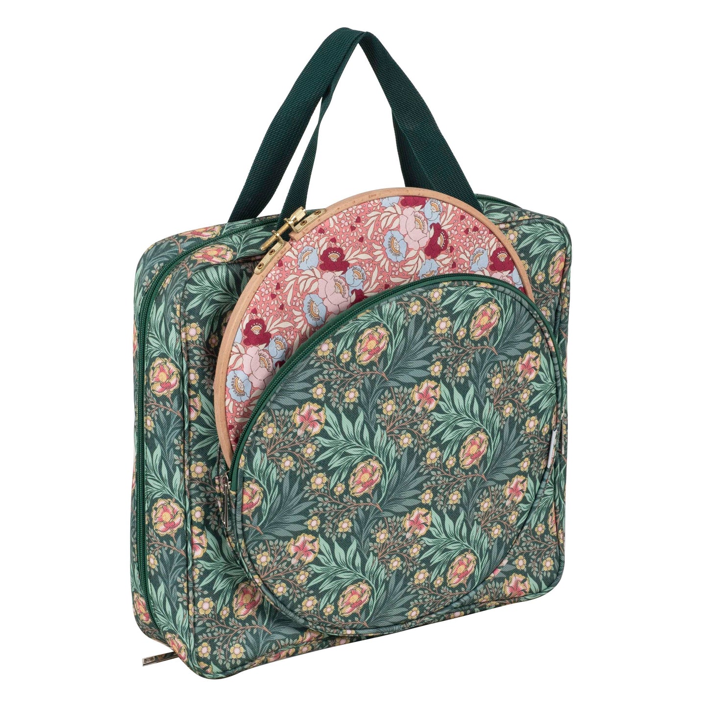Morris Green Project Bag with Hoop Storage - Hobby Gift