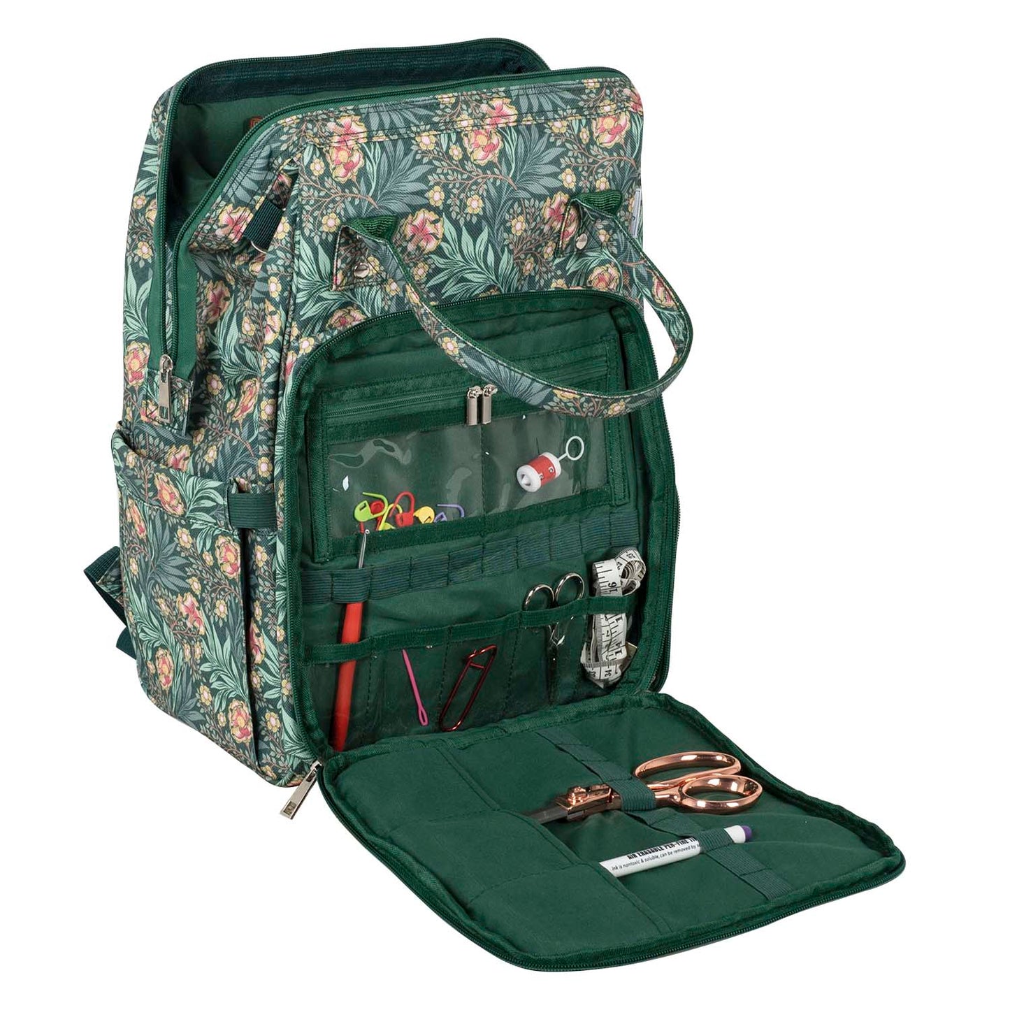 Morris Green Backpack Craft Storage - Hobby Gift