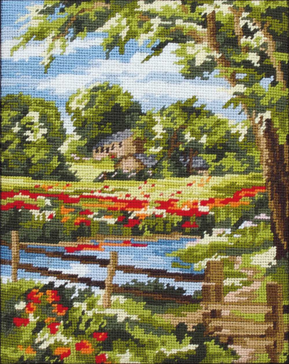 Summer Scene Tapestry Kit - Anchor