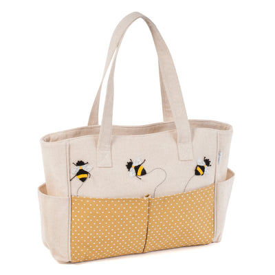 Applique Bee Craft Bag - Hobby Gift