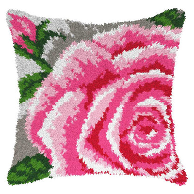 Rose ..Latch Hook Cushion Kit Orchidea  ~ ORC.4168