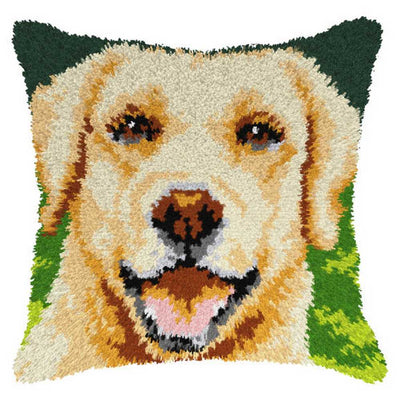 Orchidea Latch Hook Kit- Cushion- Dog  ~ ORC.4180