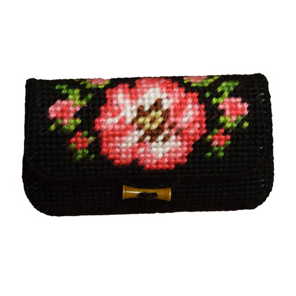 Orchidea Counted Tapestry Kit- Half Stitch- Clutch Bag- Wild Rose  ~ ORC.9509