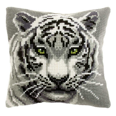 Orchidea Cross Stitch Kit- Cushion- Large- White Tiger  ~ ORC.9531