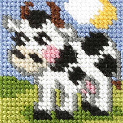 Mini- Cow Beginner Tapestry Kit by Orchidea  ~ ORC.9635
