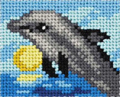 Dolphin Beginner Tapestry Kit by Orchidea  ~ ORC.9722