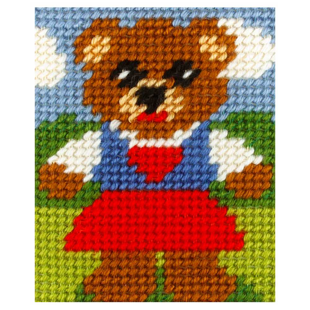 Girl Bear Beginner Tapestry Kit by Orchidea  ~ ORC.9731