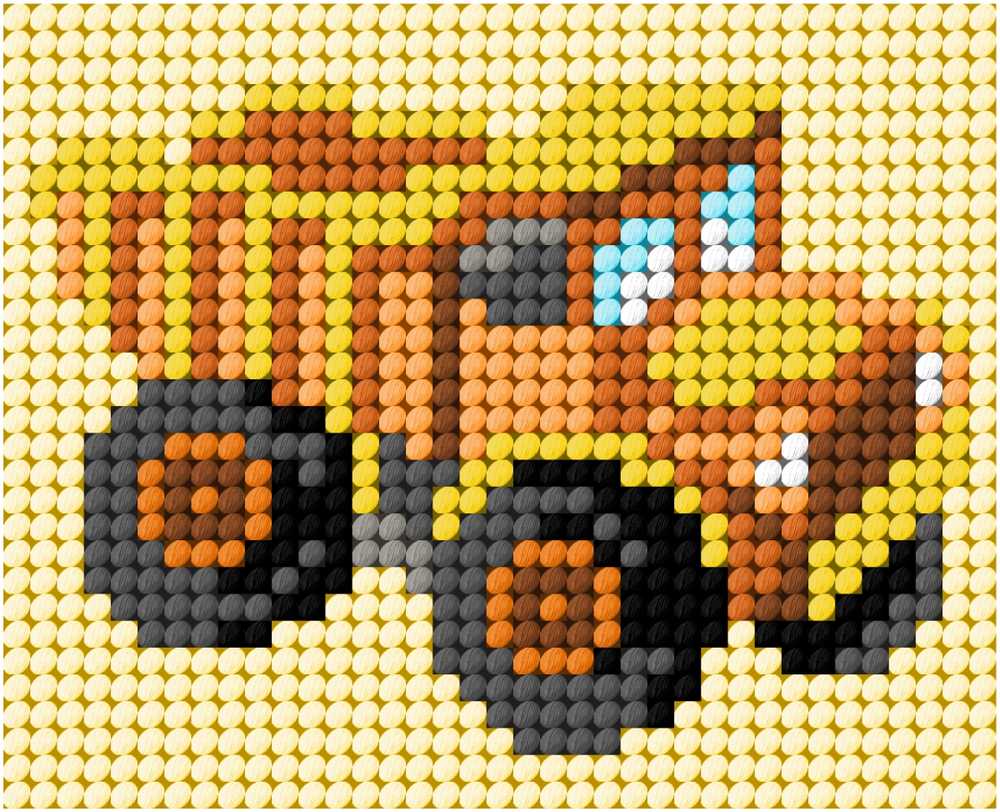 Orchidea Needlepoint Kit- My First Tapestry- Truck  ~ ORC.9756