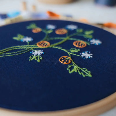 Orange Tree (Morris & Co Inspired) Kit ~ Paraffle Embroidery