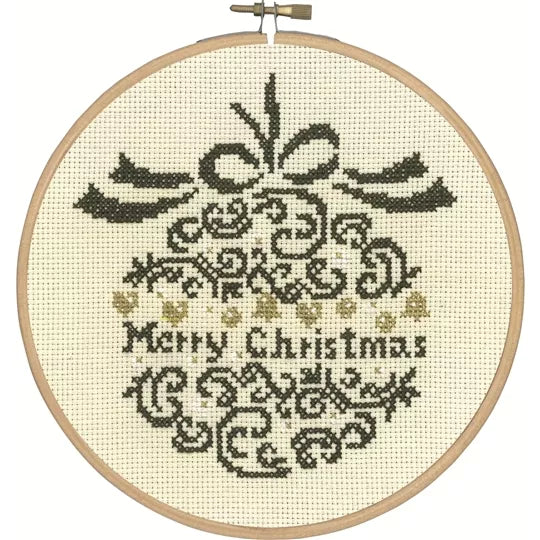 Christmas Ornament Cross Stitch Kit - Permin