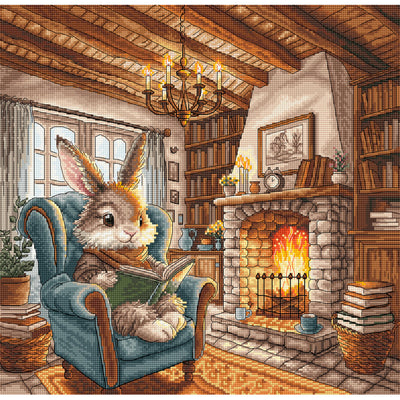 Afternoon of Reading Cross Stitch Kit ~ AVA Stitch