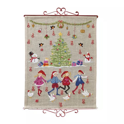 Celebration Advent Cross Stitch Kit - Permin