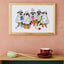 Knitting Sheep Cross Stitch Kit ~ Permin