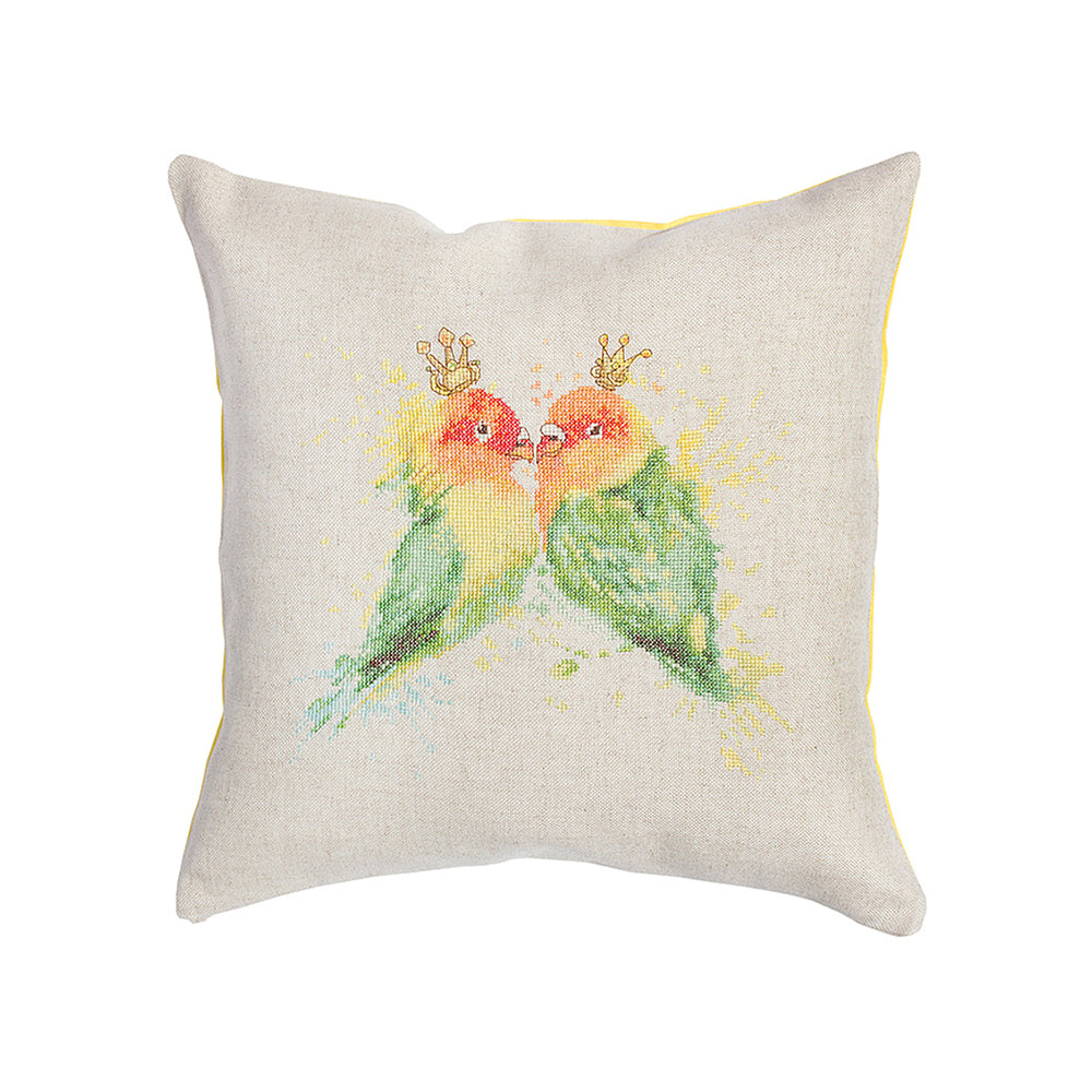 Bird Cushion Cross Stitch Kit - Luca S