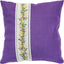 Floral Band Purple Cushion Cross Stitch Kit - Luca S