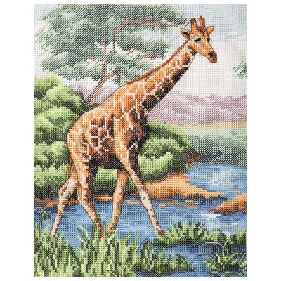 Giraffe - Anchor Cross Stitch Kit