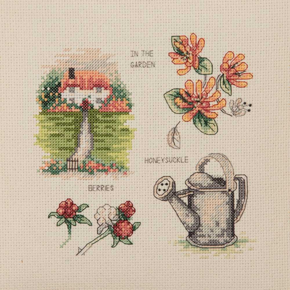 Honeysuckle Cottage Country Life - Anchor Cross Stitch Kit