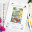 F1 Grand Prix Postcard Collection Cross Stitch Kit ~ Luca S