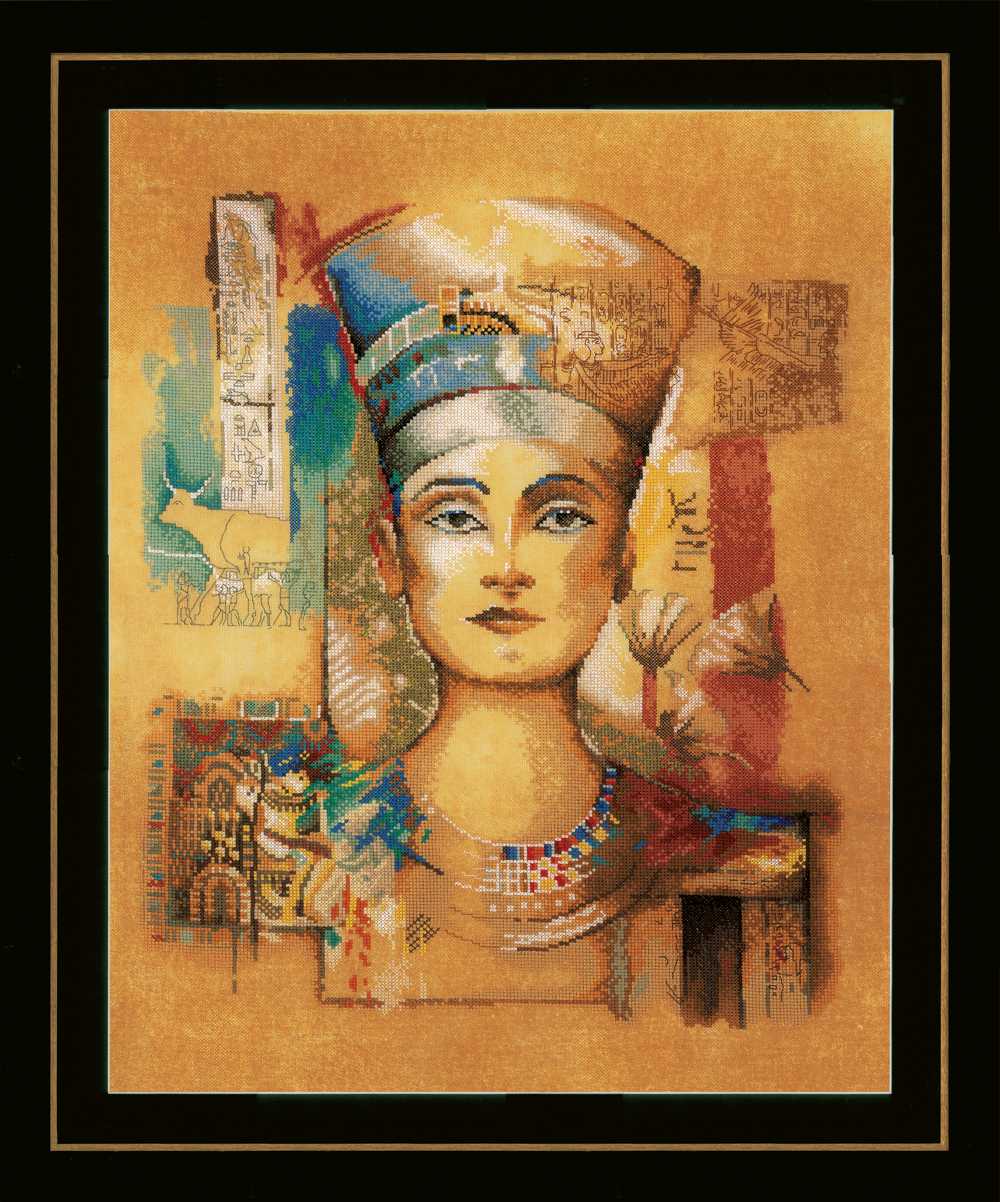 Lanarte Cross Stitch Kit - Nerfertiti (Evenweave)