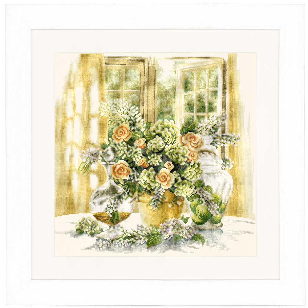 A Sunny Morning Counted Cross Stitch Kit Lanarte