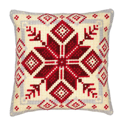 Geometric Cushion Front Cross Stitch Kit Vervaco