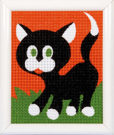 Kitten Tapestry Kit Vervaco
