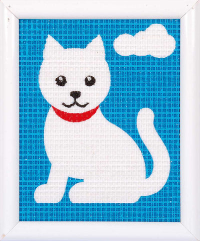 Cat Tapestry Kit Vervaco