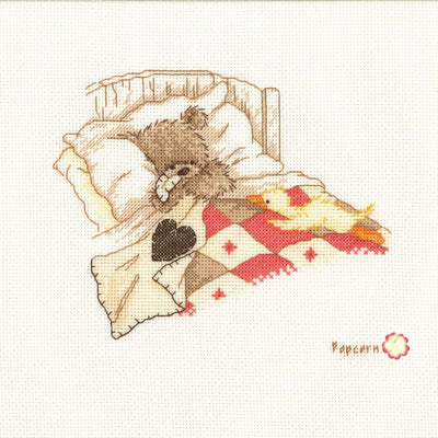 Cuddle Up Cross Stitch Kit Vervaco