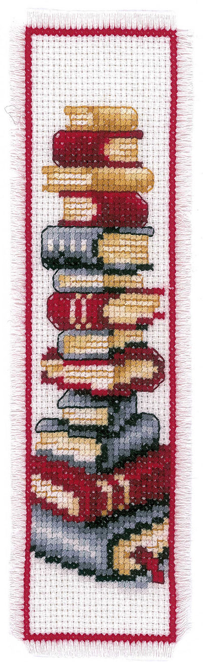 Bookmark Books Cross Stitch Kit Vervaco