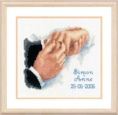 Wedding Sampler This Ring Cross Stitch Kit Vervaco