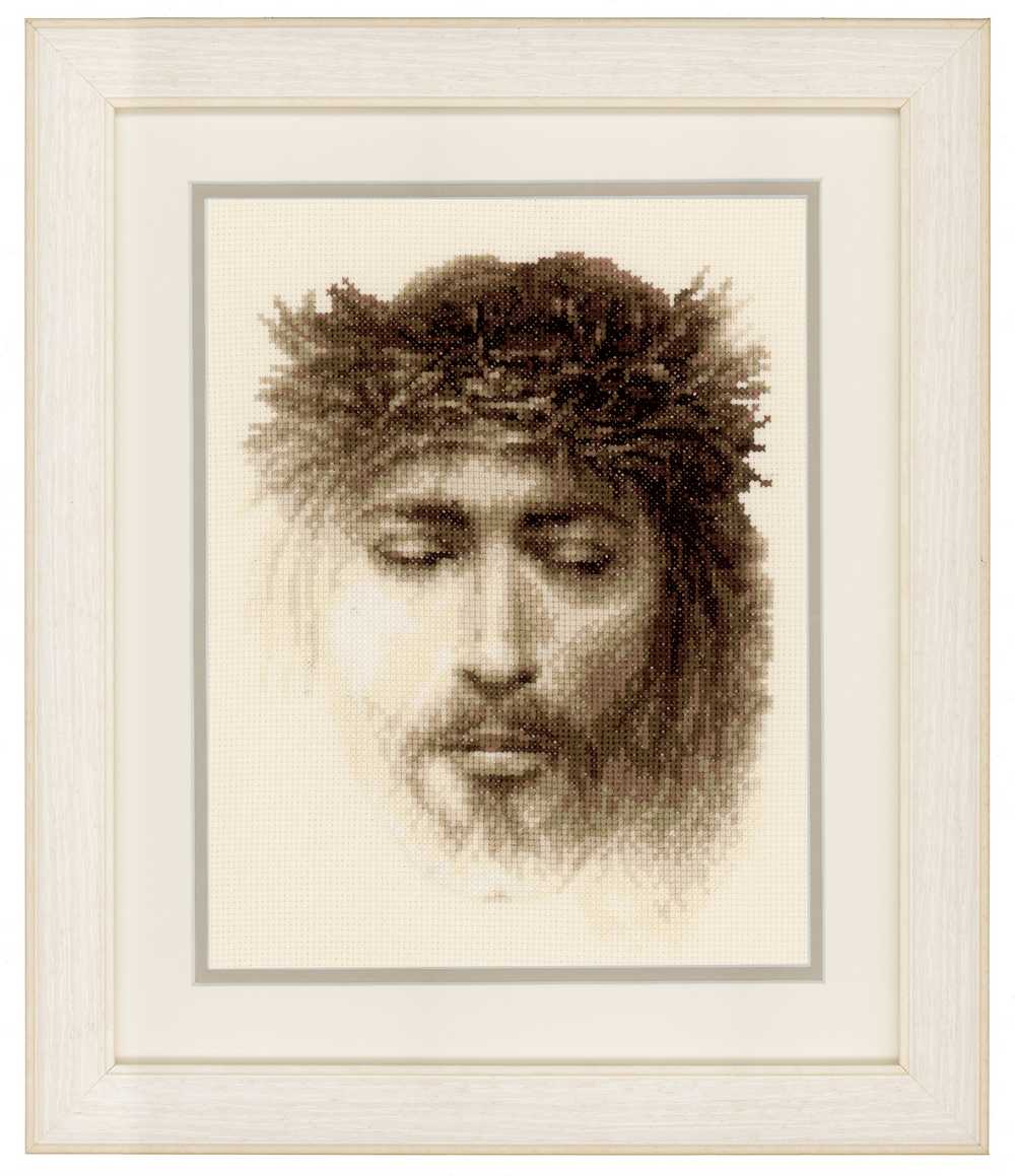 Jesus Cross Stitch Kit Vervaco